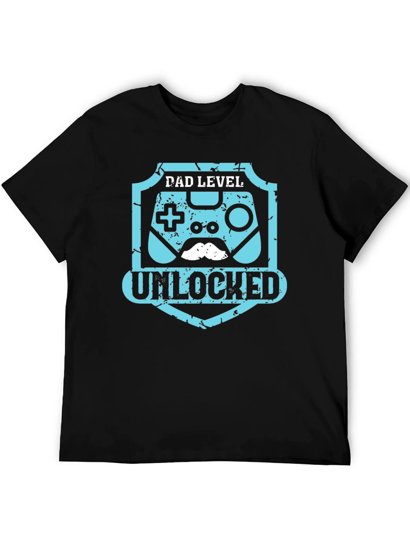 Dad Level Unlocked T-Shirt - Gamer Dad Tee