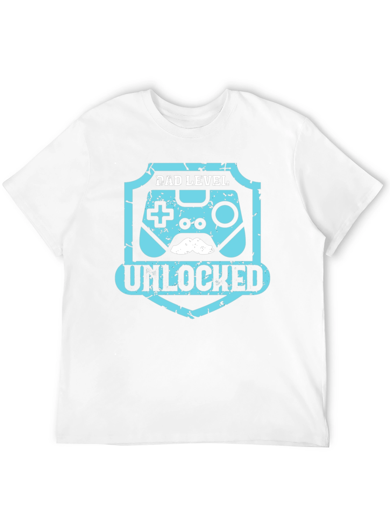 Dad Level Unlocked T-Shirt - Gamer Dad Tee