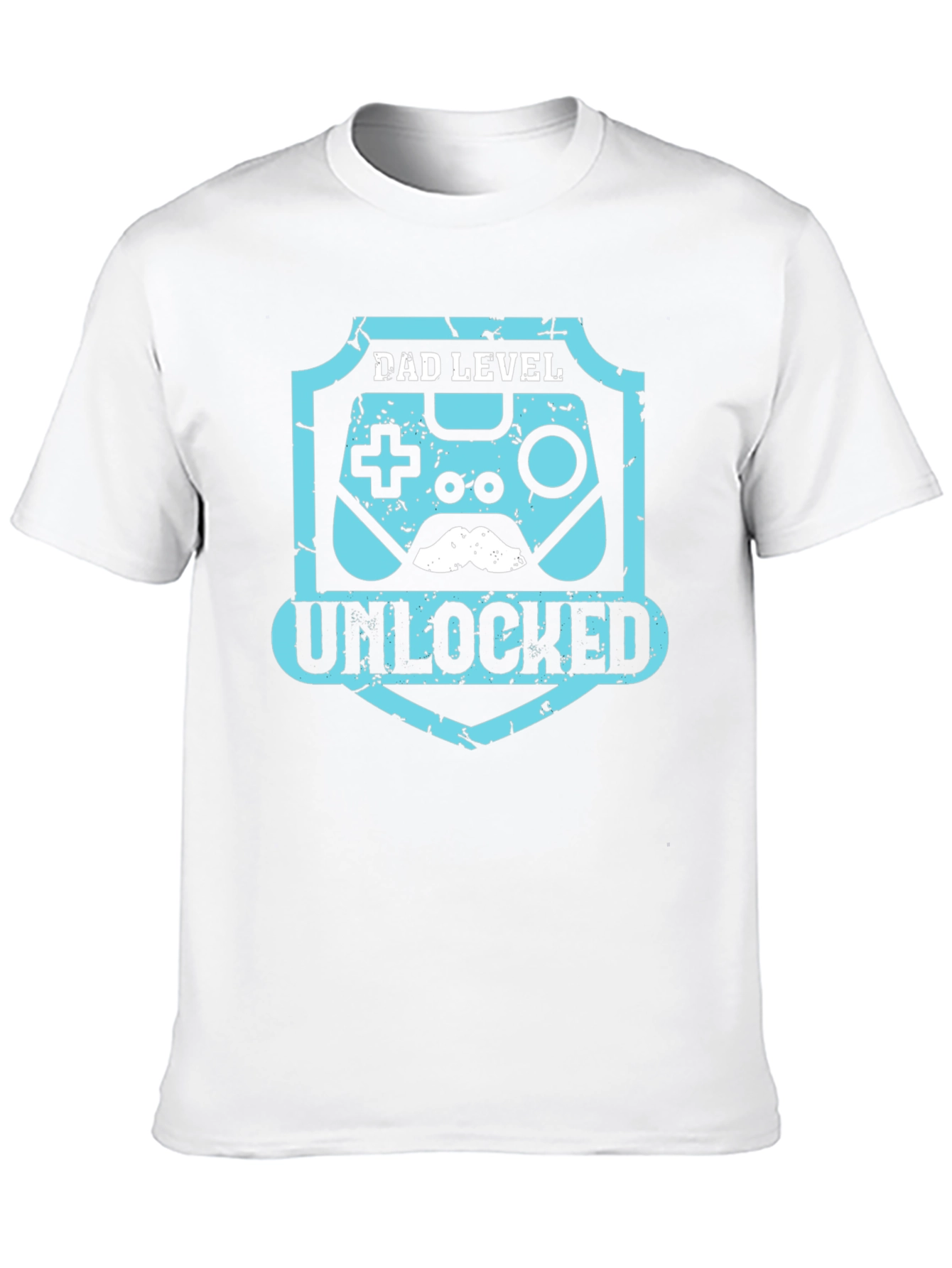 Dad Level Unlocked T-Shirt - Gamer Dad Tee