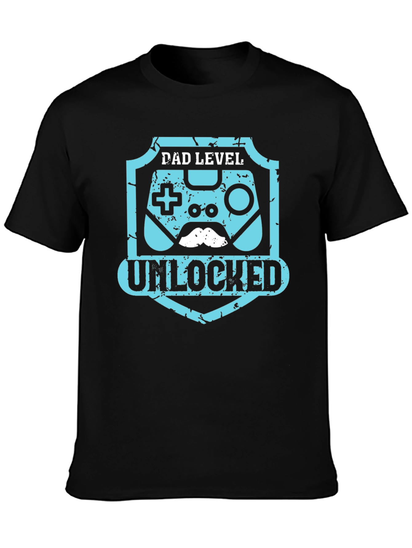 Dad Level Unlocked T-Shirt - Gamer Dad Tee