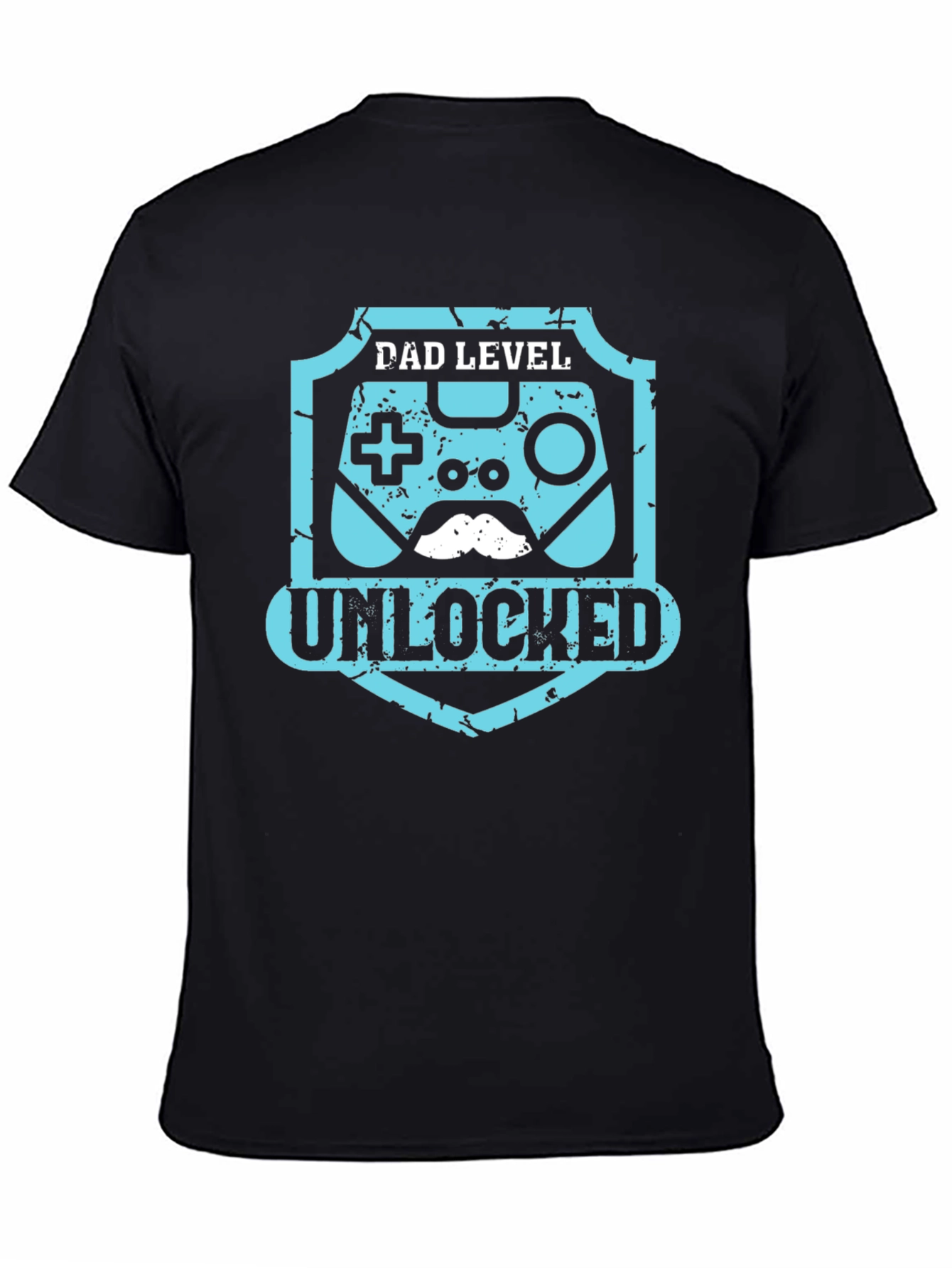 Dad Level Unlocked T-Shirt - Gamer Dad Tee