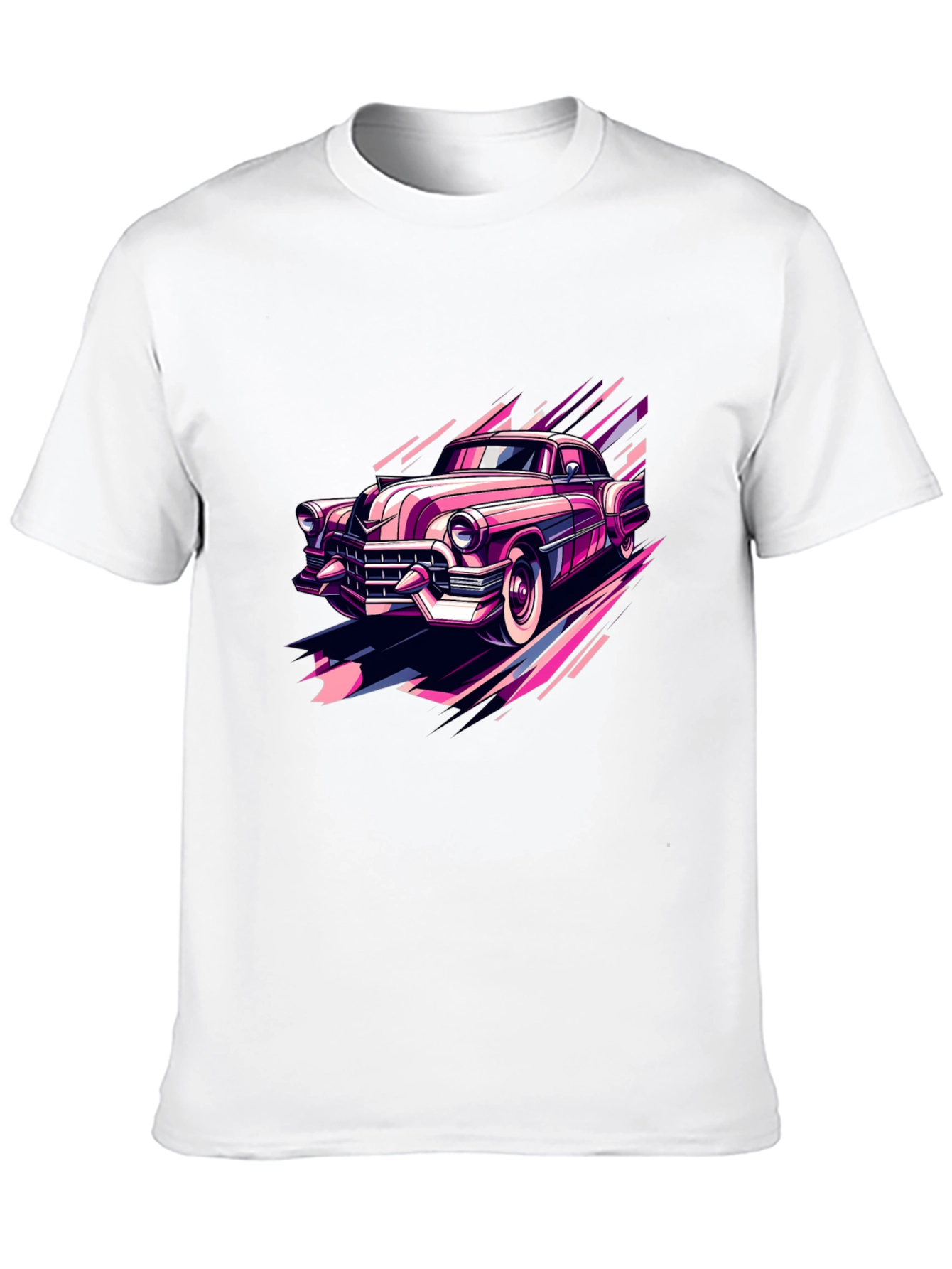 Retro Car Graphic Tee - Classic Style