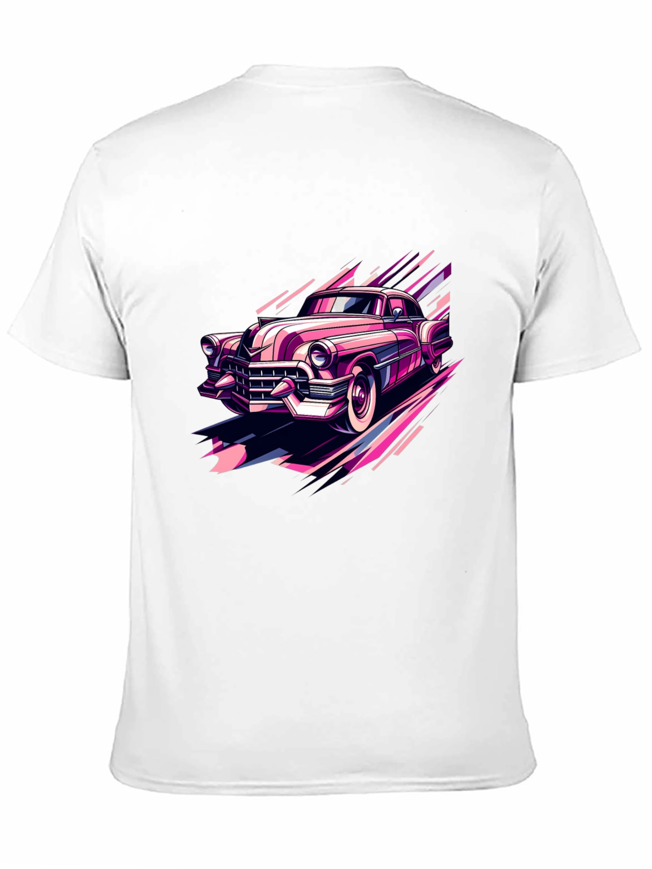 Retro Car Graphic Tee - Classic Style