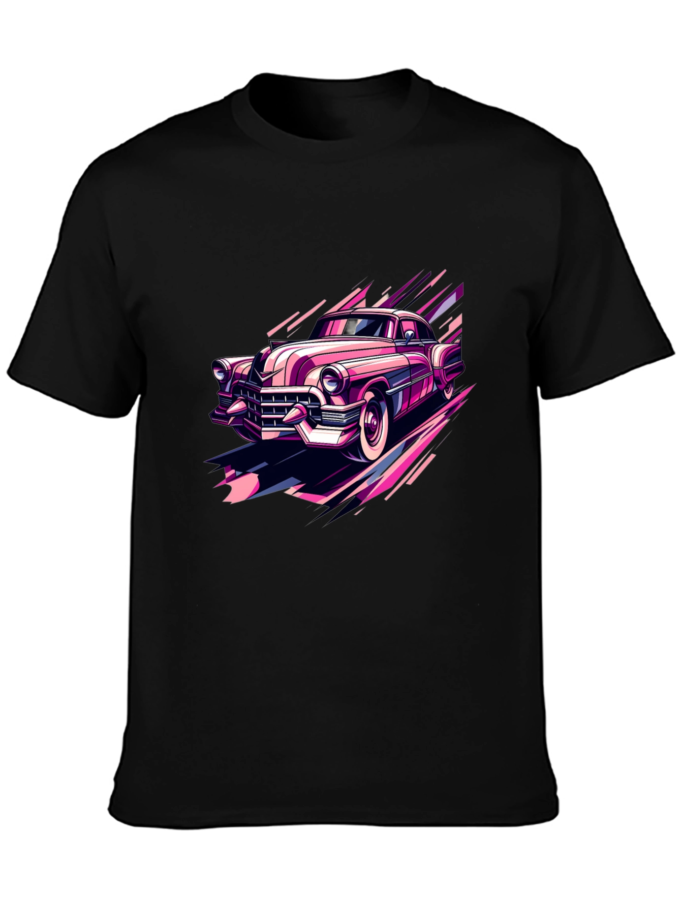 Retro Car Graphic Tee - Classic Style