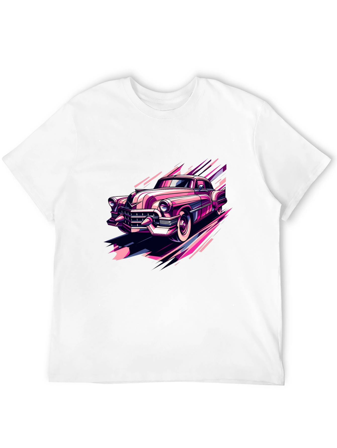 Retro Car Graphic Tee - Classic Style