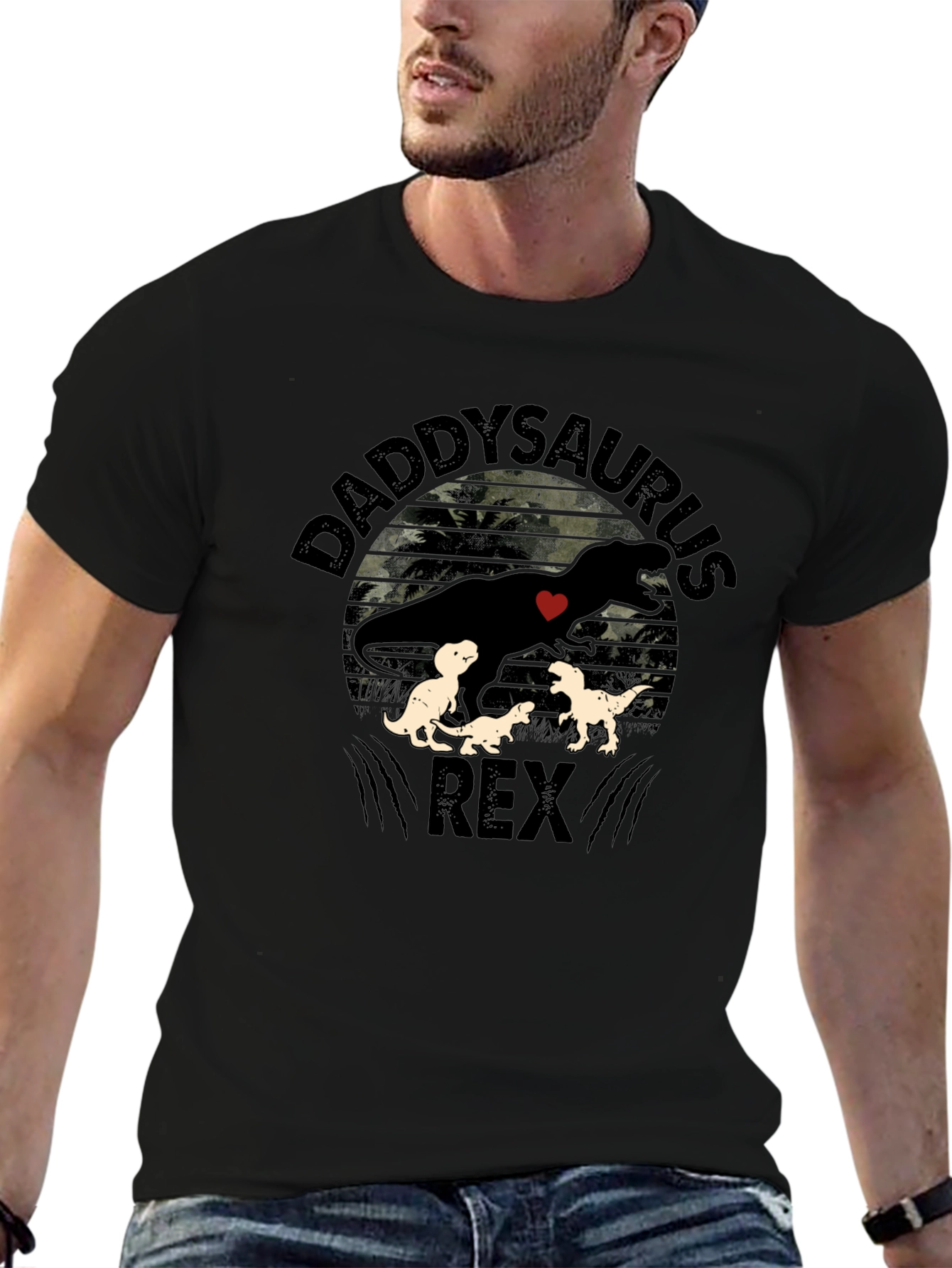 Daddysaurus Rex T-Shirt - Fathers Day Gift
