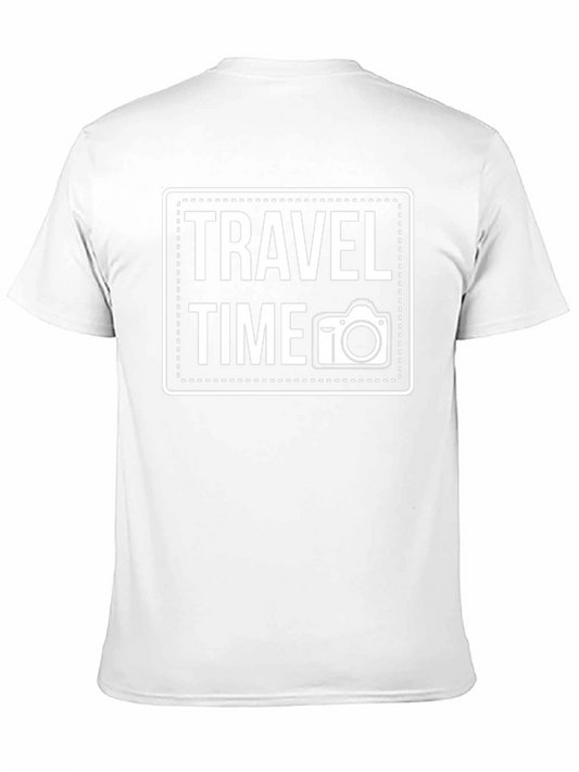 Travel Time Camera Graphic T-Shirt