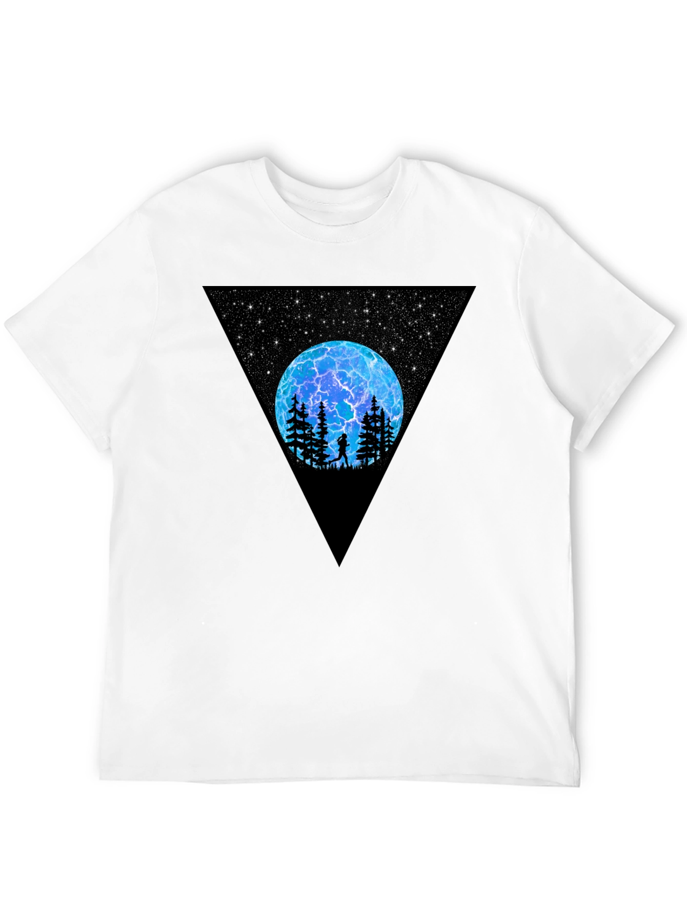 Cosmic Triangle Graphic T-Shirt