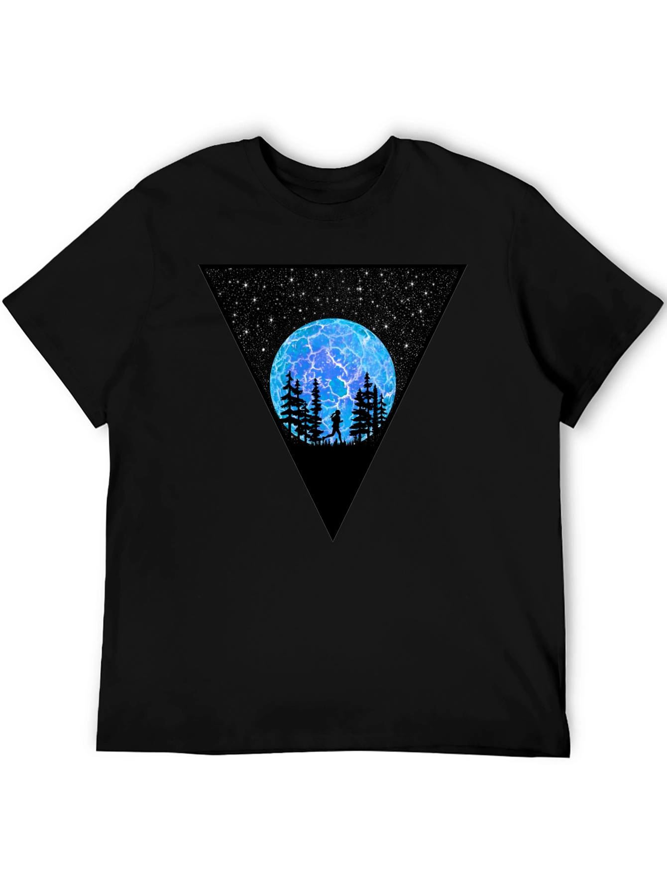 Cosmic Triangle Graphic T-Shirt
