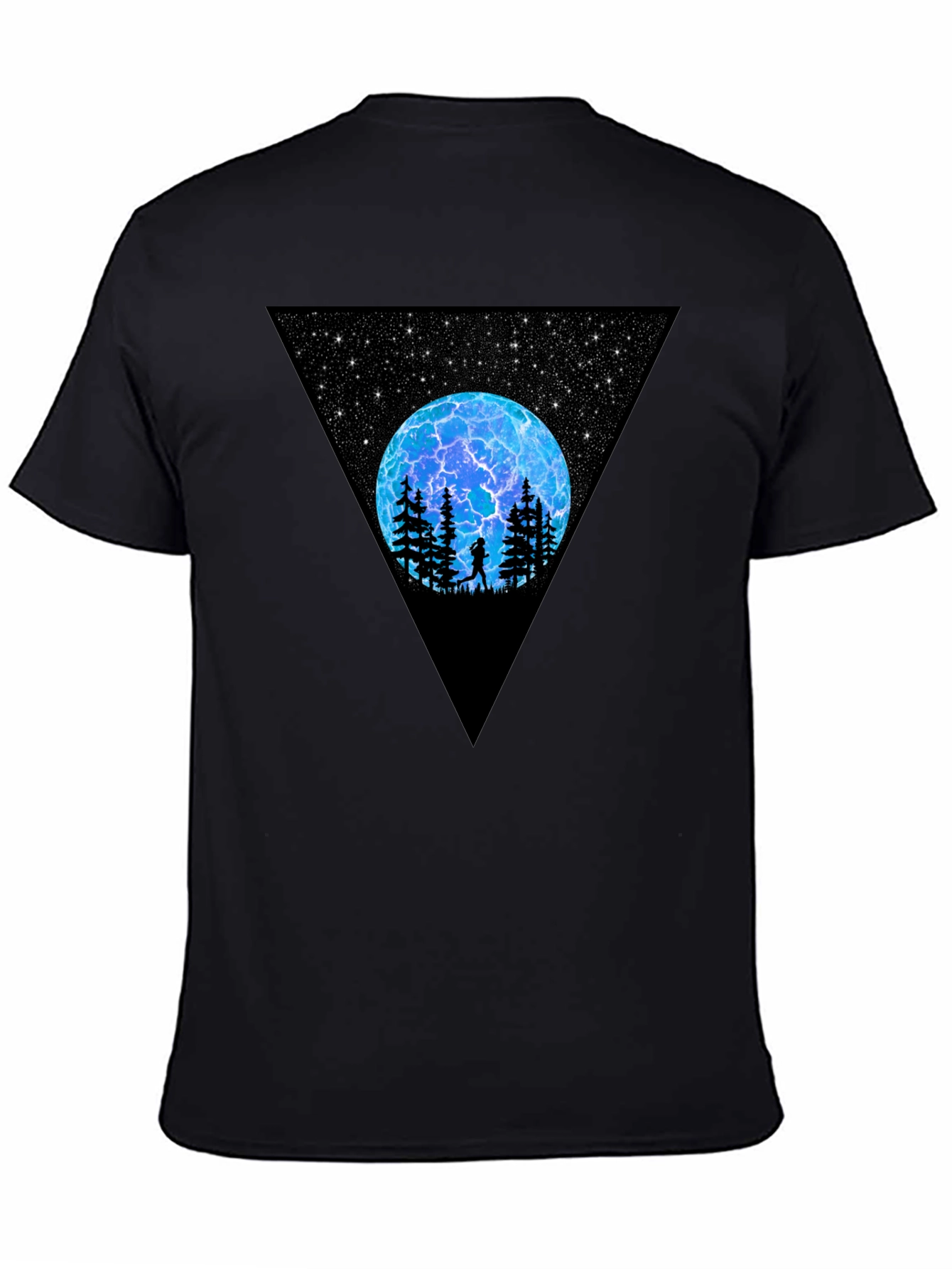 Cosmic Triangle Graphic T-Shirt