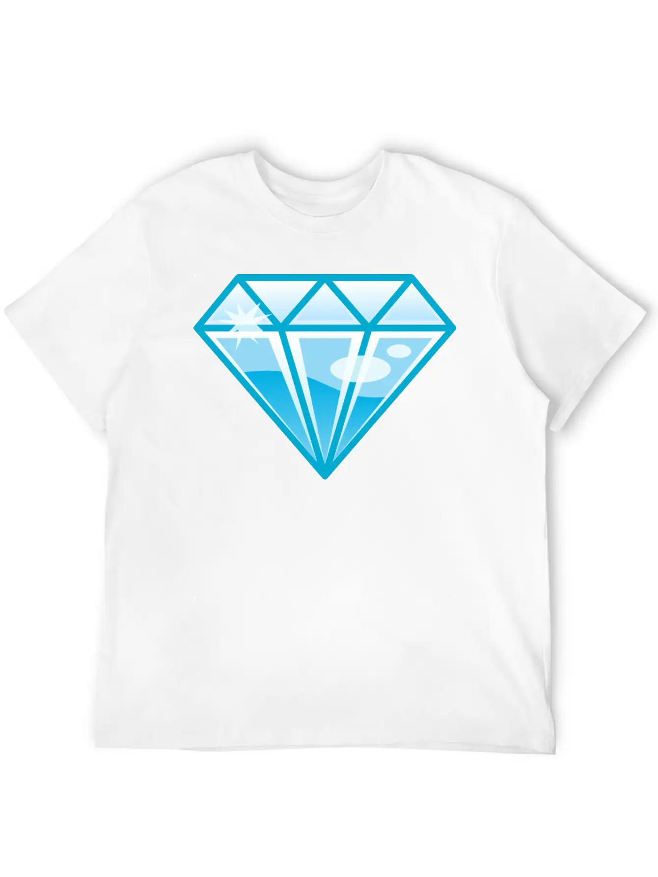Diamond Basic Graphic T-Shirt – Daily Comfort In Soft Cotton