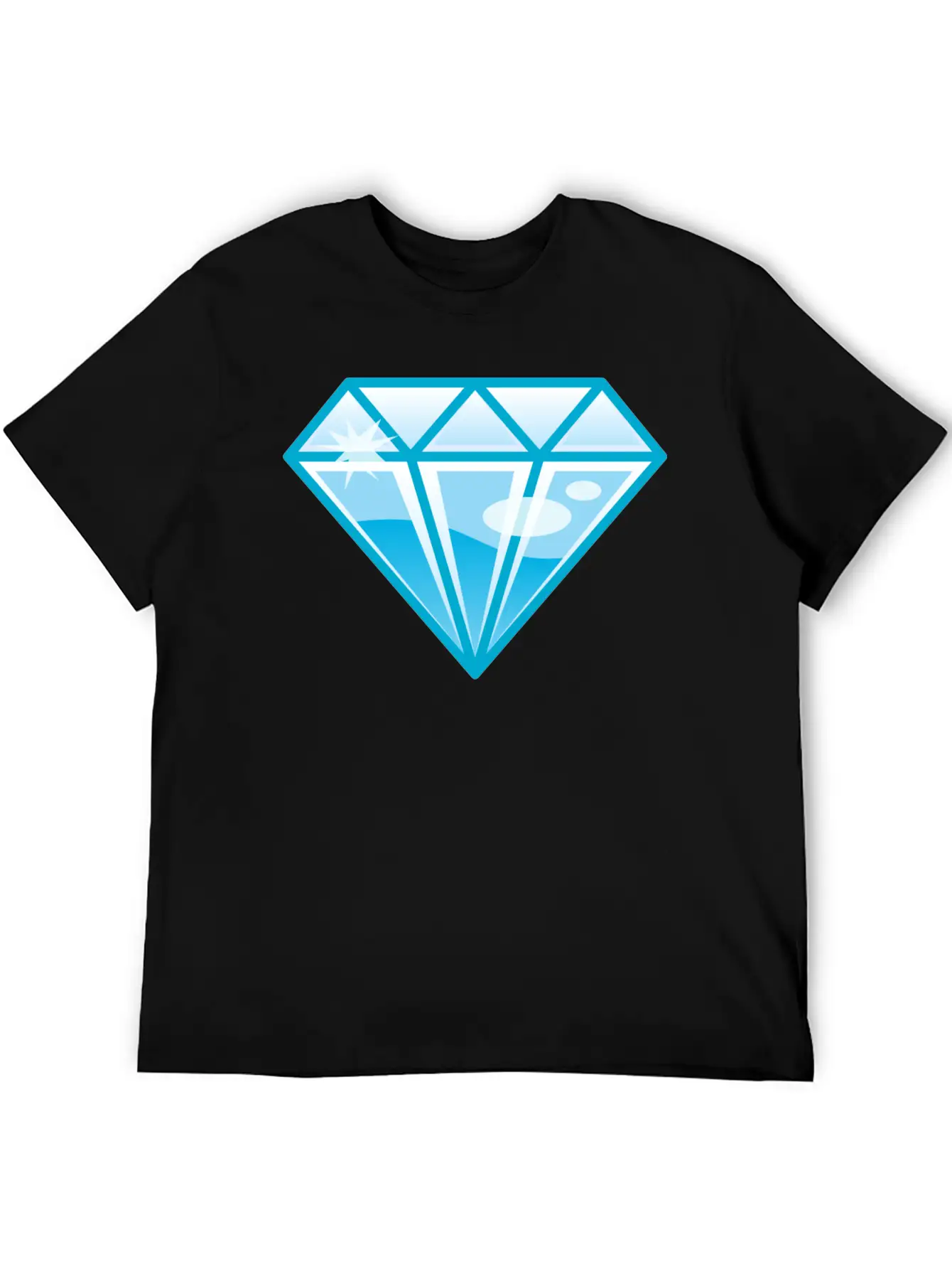 Diamond Basic Graphic T-Shirt – Daily Comfort In Soft Cotton