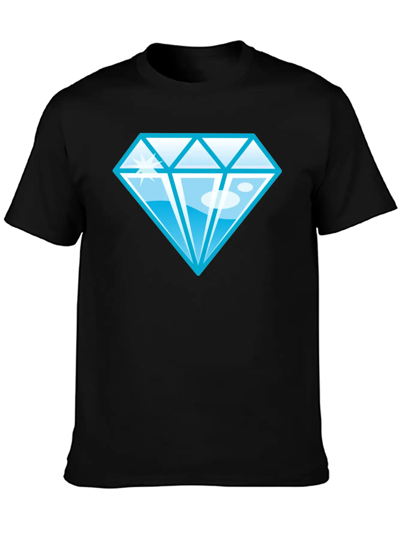 Diamond Basic Graphic T-Shirt – Daily Comfort In Soft Cotton