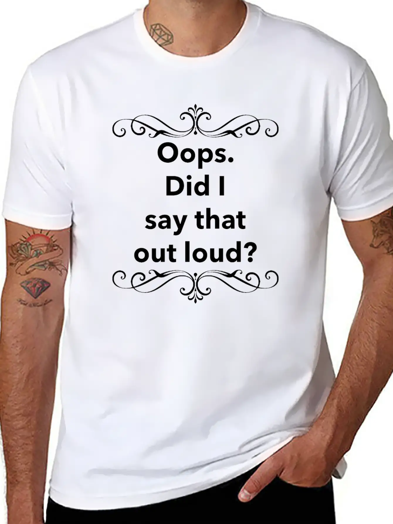 Did I Say Stylish Everyday T-Shirt – Unisex Basic Cotton Tee