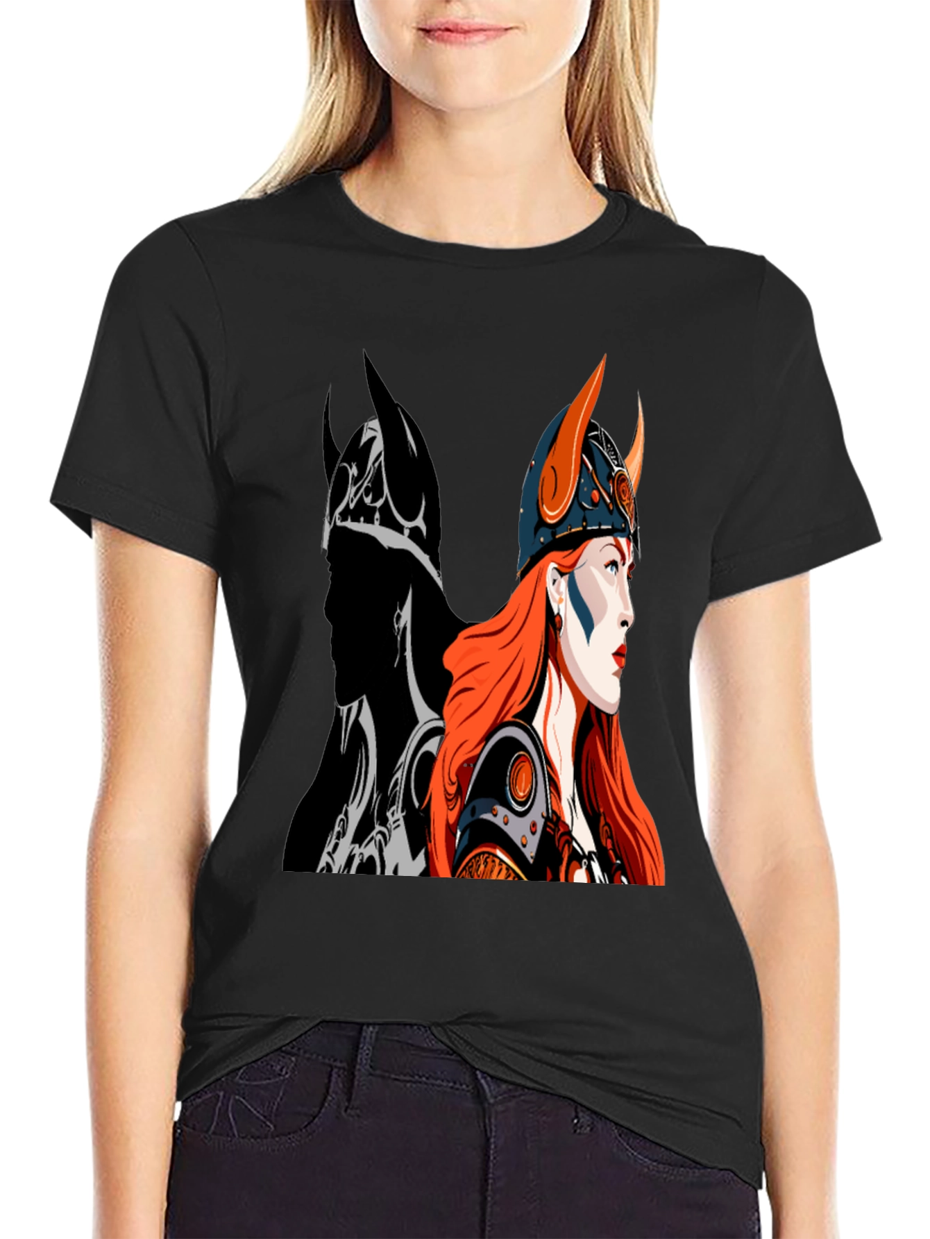 Viking Warrior Graphic T-Shirt