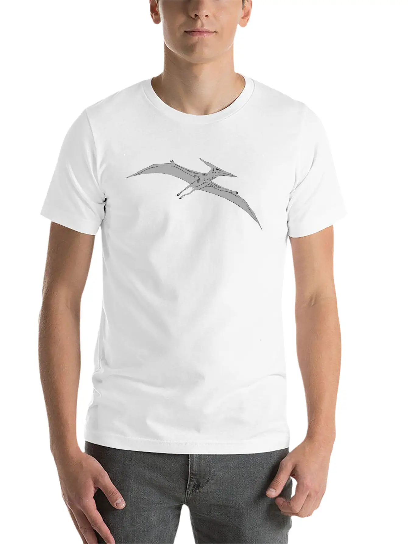 Dino 256 Unisex Short Sleeve Soft Cotton T-Shirt – Casual Everyday Wear