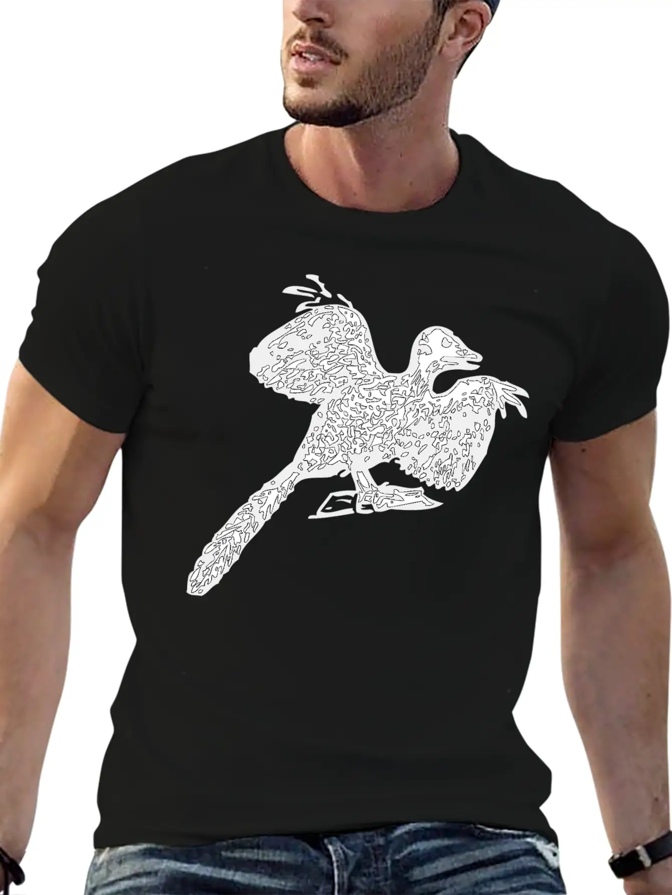 Dino 276 Unisex Short Sleeve Soft Cotton T-Shirt – Casual Everyday Wear