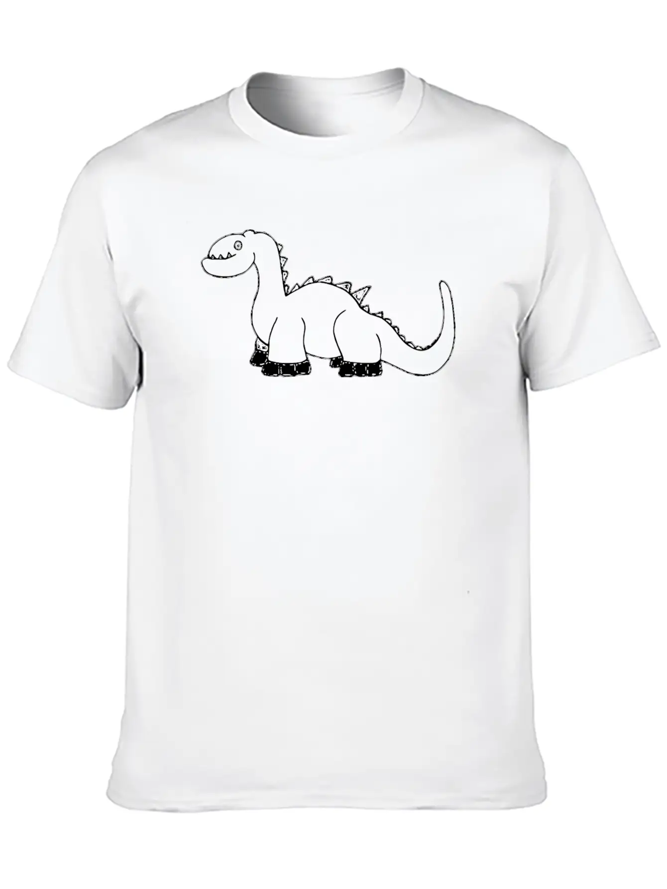 Dino 298 Unisex Short Sleeve Soft Cotton T-Shirt – Casual Everyday Wear