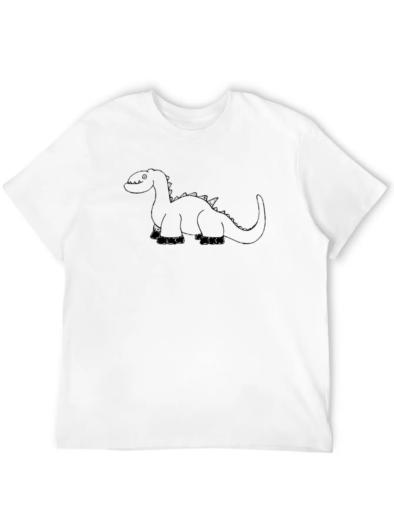 Dino 298 Unisex Short Sleeve Soft Cotton T-Shirt – Casual Everyday Wear