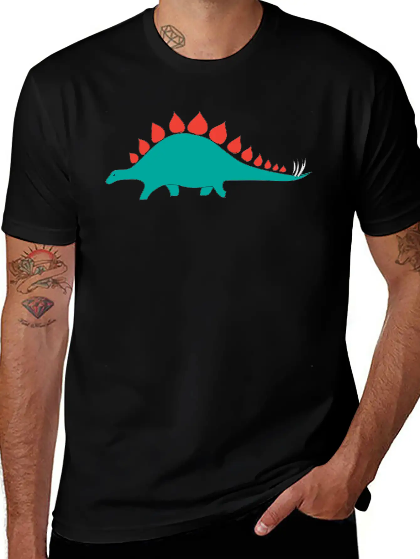 Dino 6 Stylish Everyday T-Shirt – Unisex Basic Cotton Tee