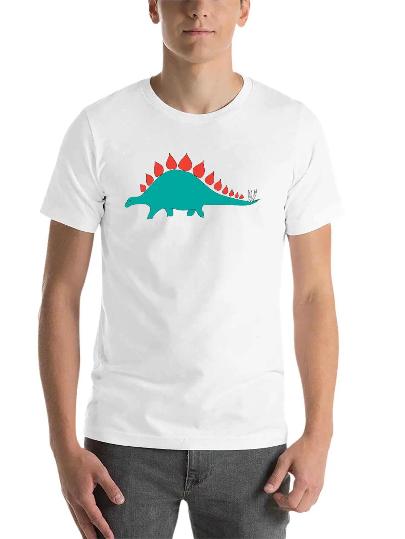 Dino 6 Stylish Everyday T-Shirt – Unisex Basic Cotton Tee