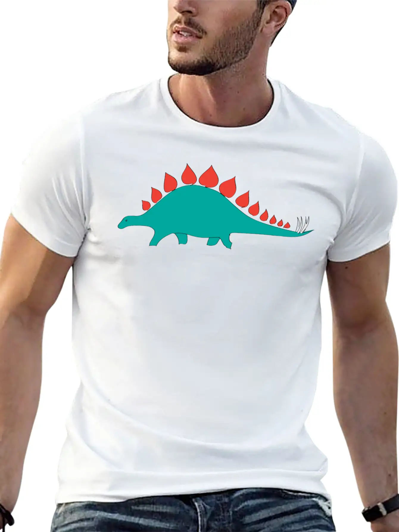 Dino 6 Stylish Everyday T-Shirt – Unisex Basic Cotton Tee