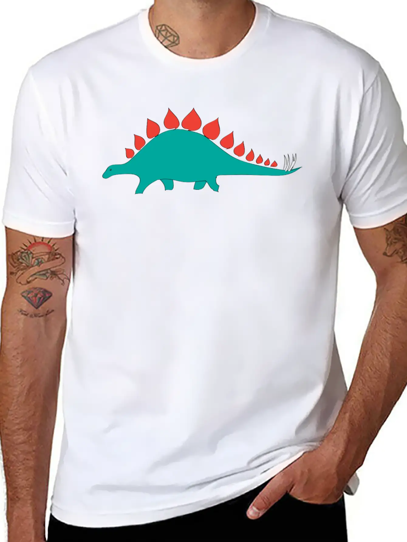 Dino 6 Stylish Everyday T-Shirt – Unisex Basic Cotton Tee