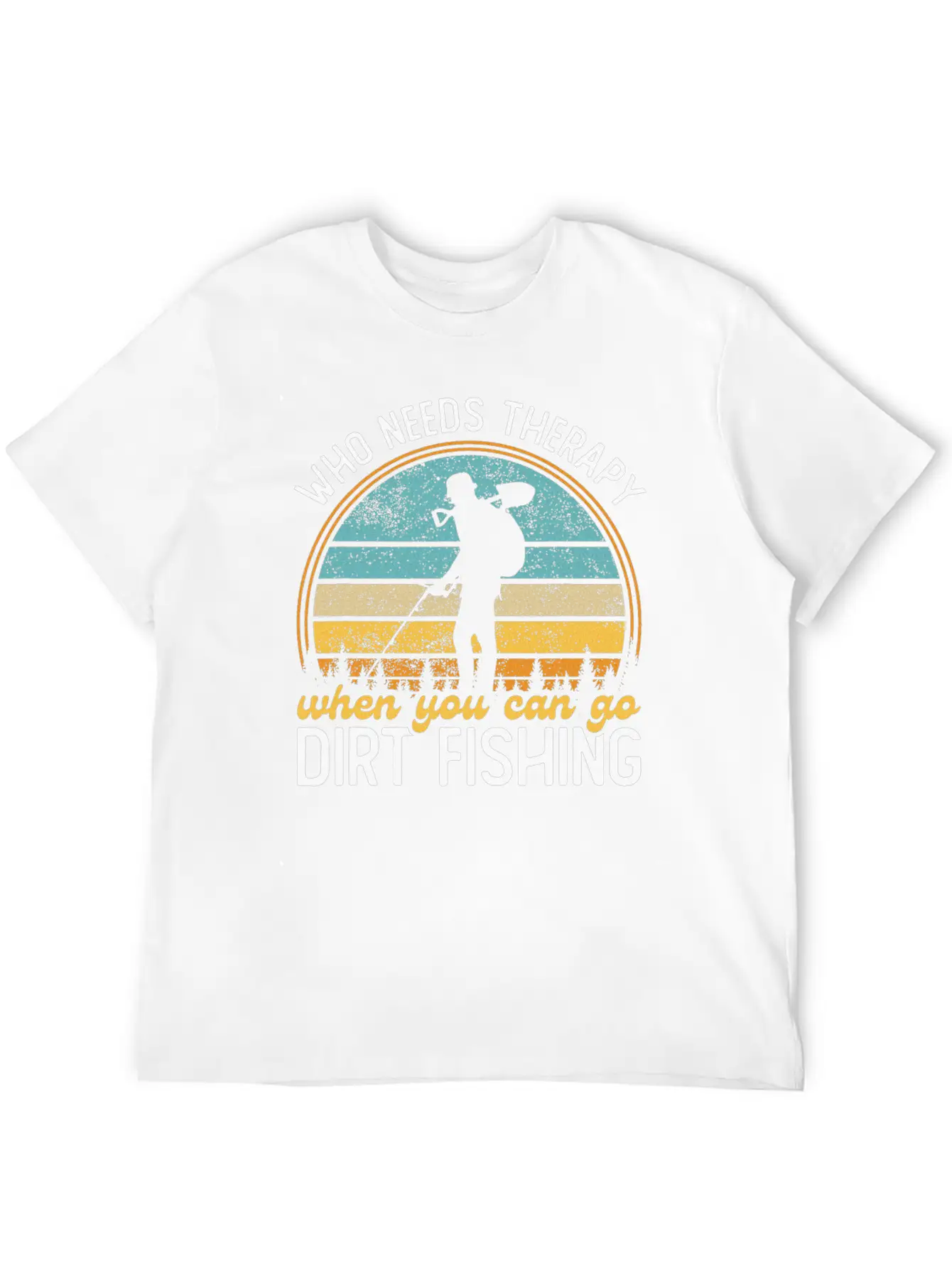 Dirt Fishing Metal Detecting Metal Detector Comfortable Minimalist Graphic Tee – Summer Style Essential