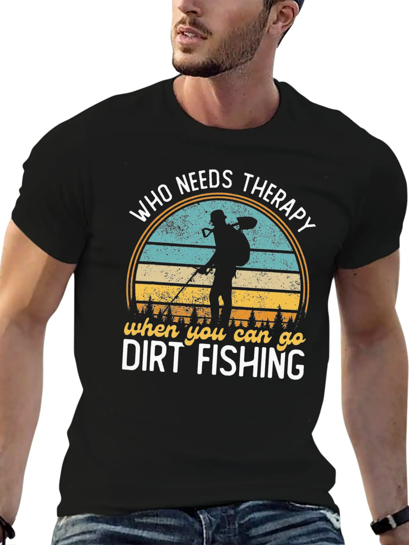 Dirt Fishing Metal Detecting Metal Detector Comfortable Minimalist Graphic Tee – Summer Style Essential
