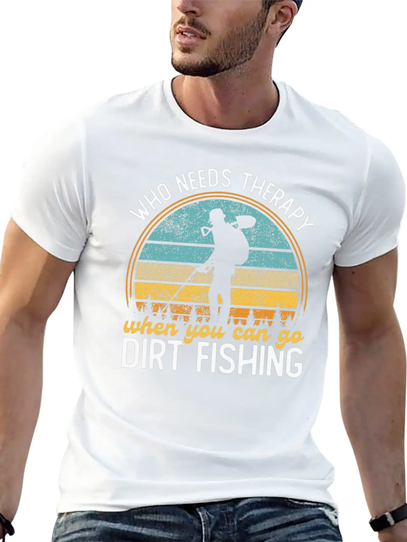Dirt Fishing Metal Detecting Metal Detector Comfortable Minimalist Graphic Tee – Summer Style Essential