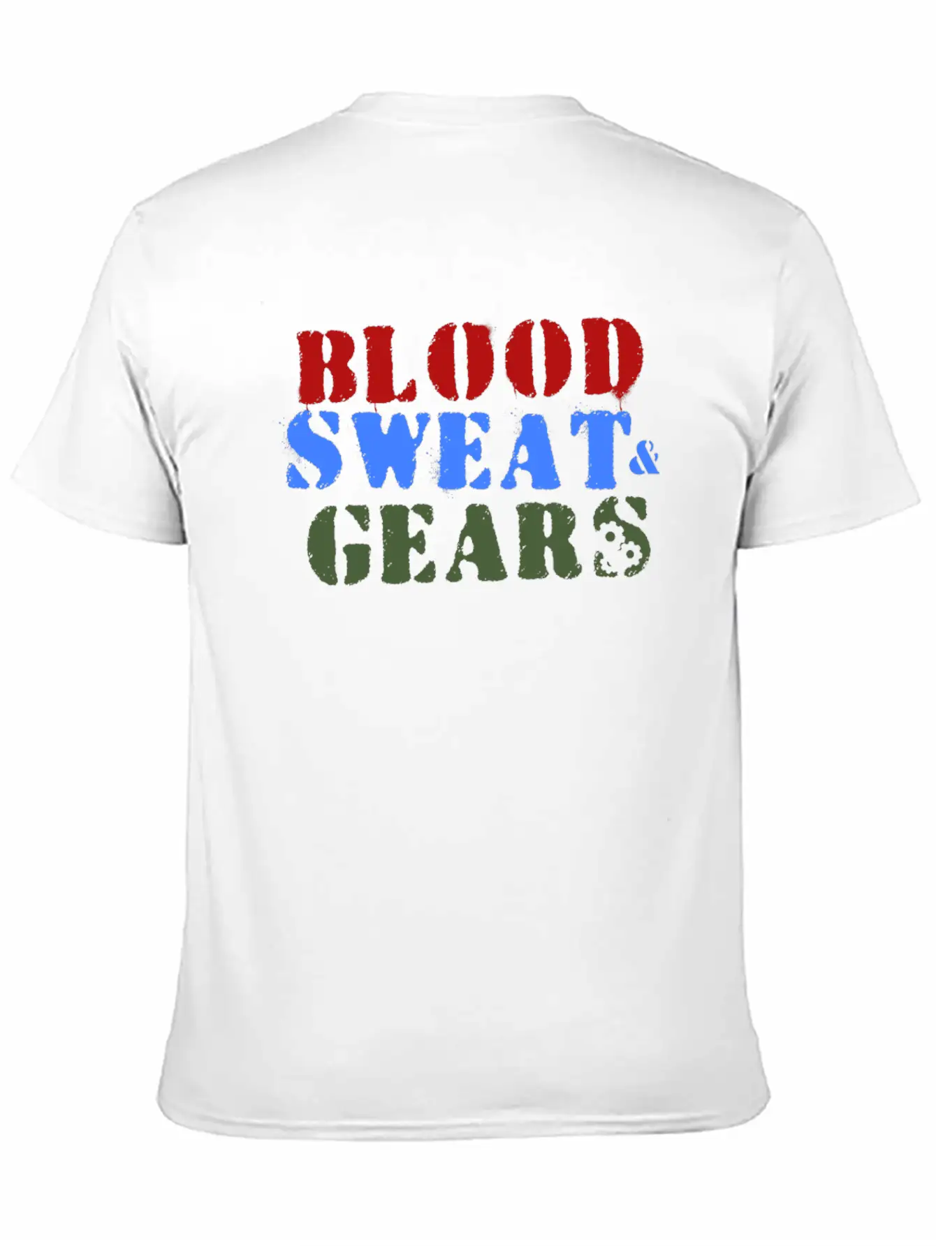 Dirtbike - Blood, Sweat, Gears Unisex Casual T-Shirt – Clean Design For Daily Comfort