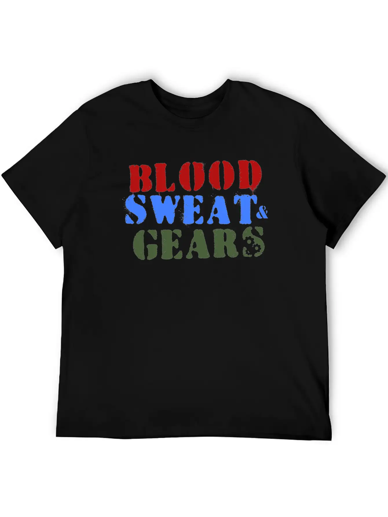 Dirtbike - Blood, Sweat, Gears Unisex Casual T-Shirt – Clean Design For Daily Comfort