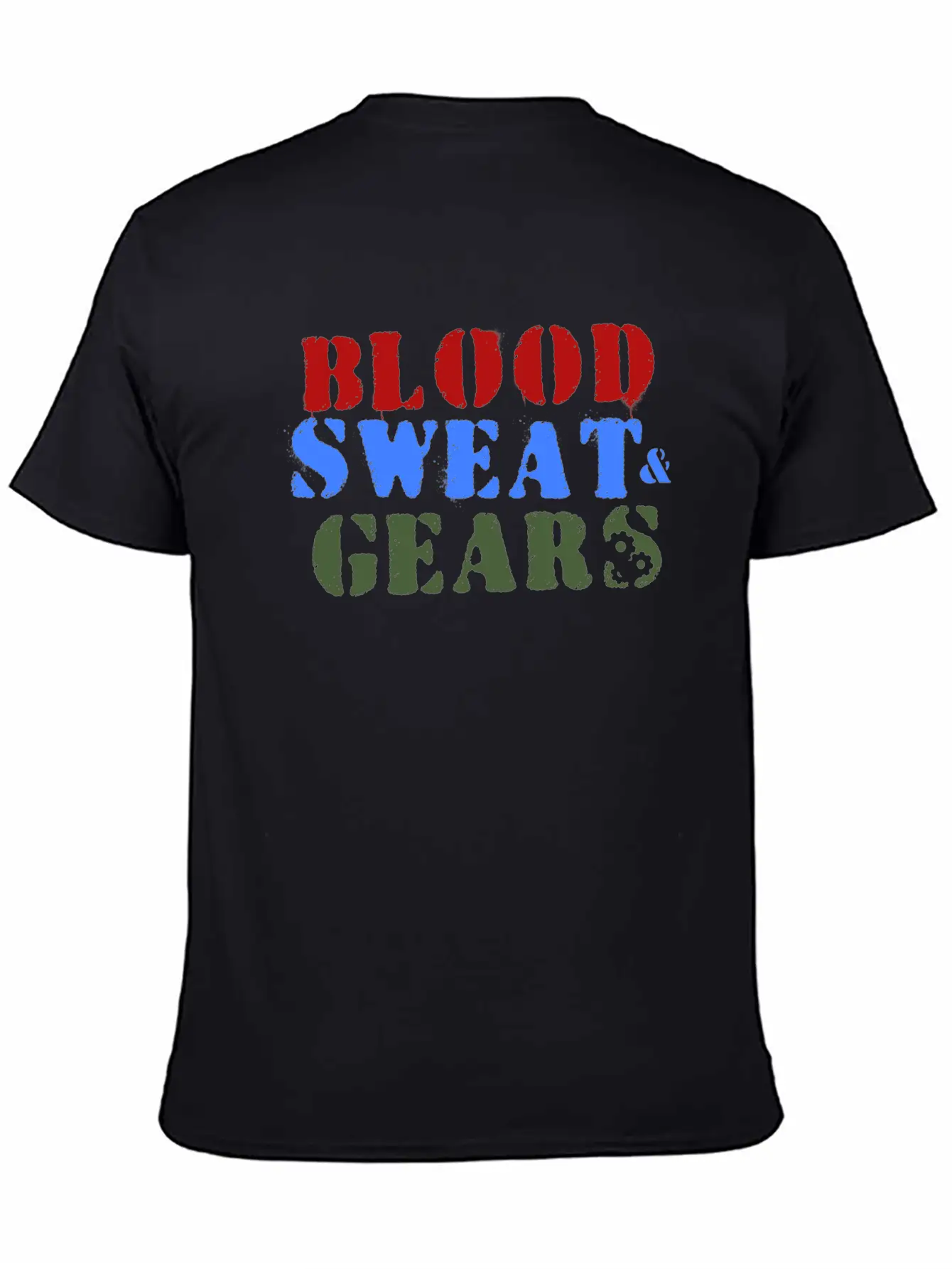 Dirtbike - Blood, Sweat, Gears Unisex Casual T-Shirt – Clean Design For Daily Comfort