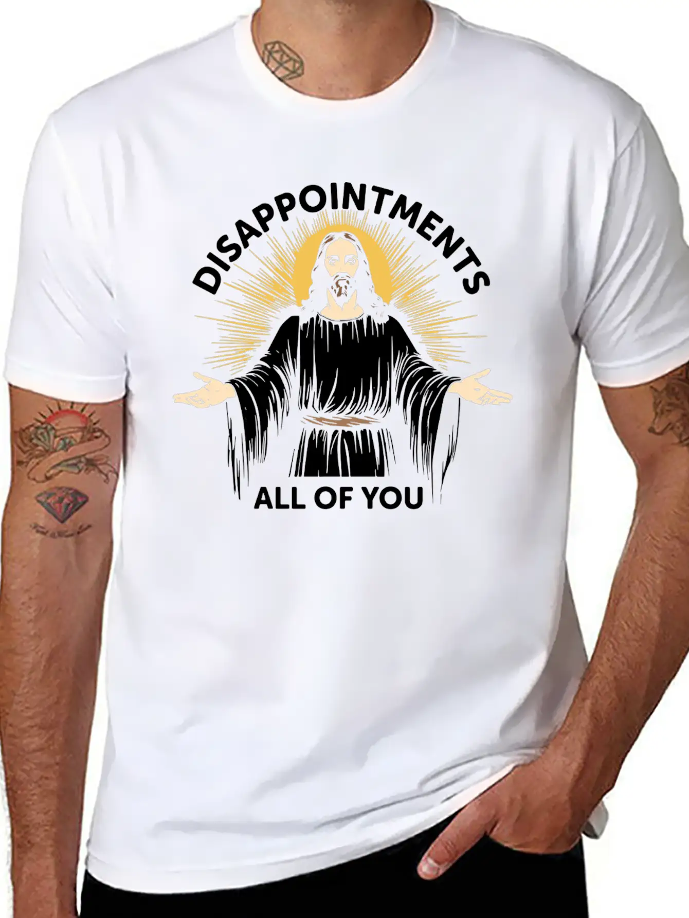 Disappointments All Of You Stylish Everyday T-Shirt – Unisex Basic Cotton Tee
