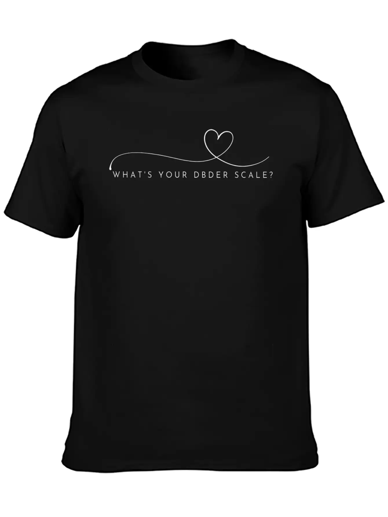 DISBYDEM Dbders Scale Heart Stylish Everyday T-Shirt – Unisex Basic Cotton Tee