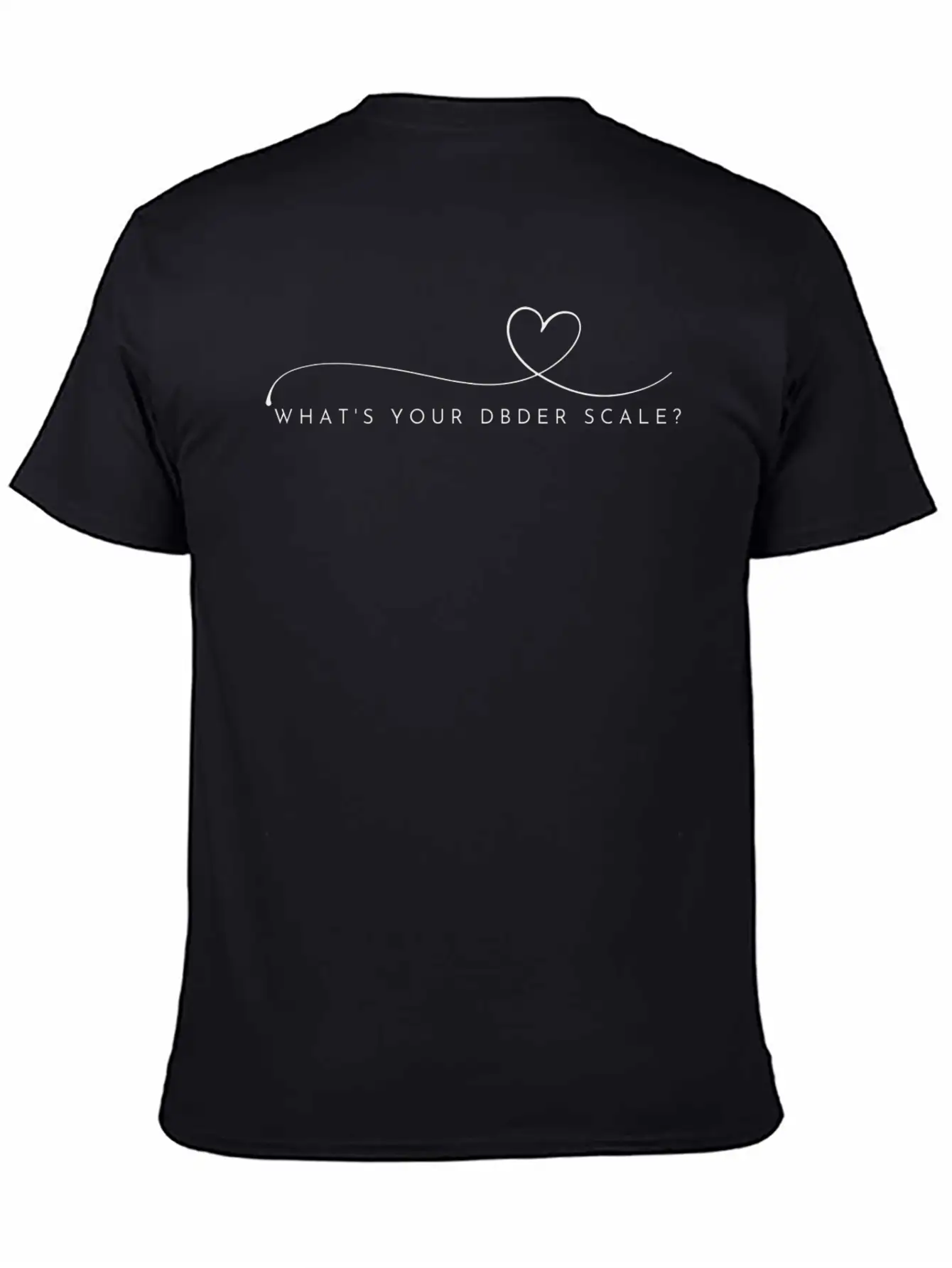 DISBYDEM Dbders Scale Heart Stylish Everyday T-Shirt – Unisex Basic Cotton Tee