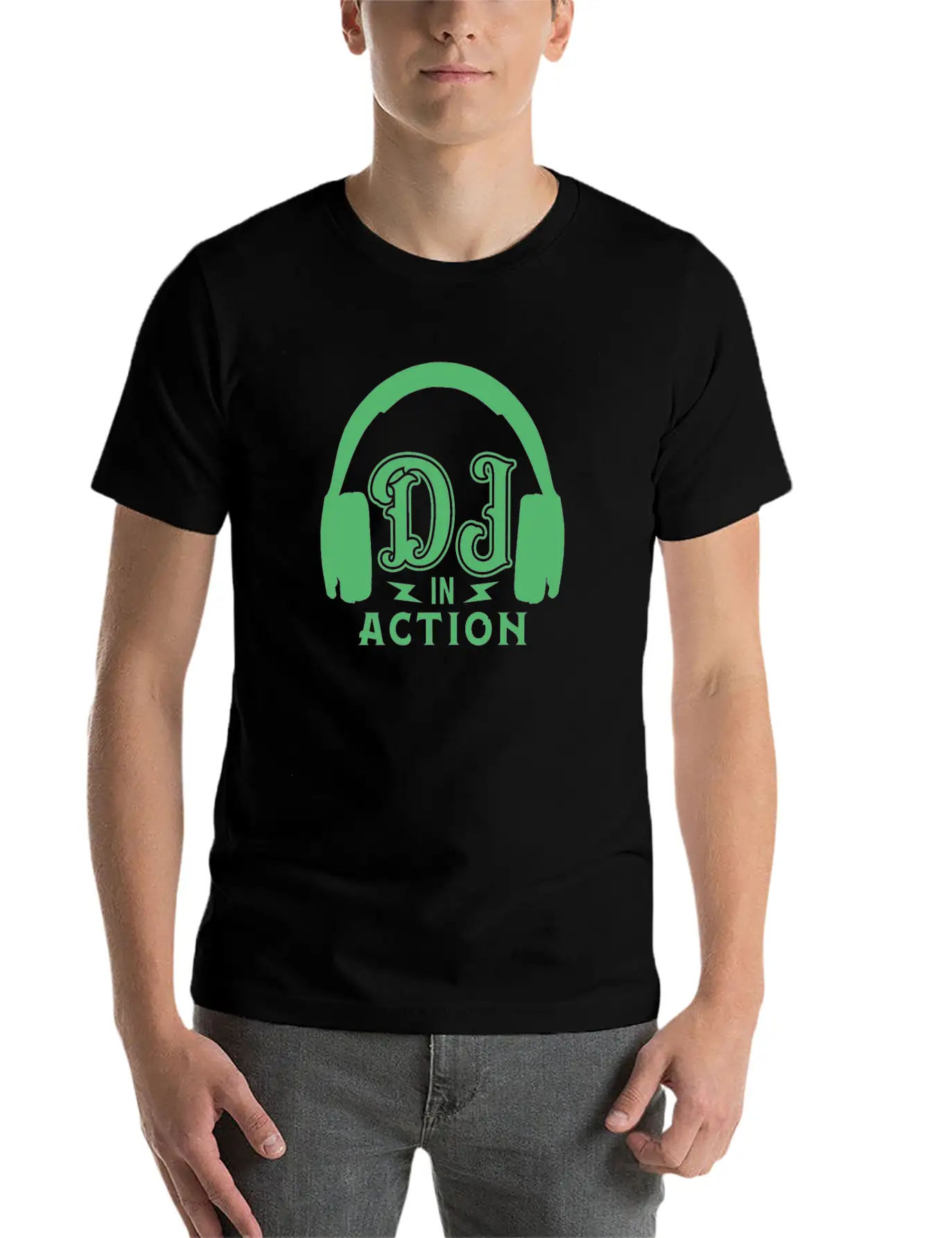 Disc Jockey DJ Music Discjockey DJ Wedding Stylish Everyday T-Shirt – Unisex Basic Cotton Tee