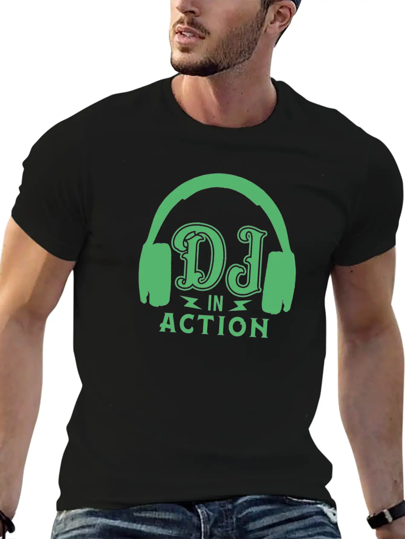 Disc Jockey DJ Music Discjockey DJ Wedding Stylish Everyday T-Shirt – Unisex Basic Cotton Tee