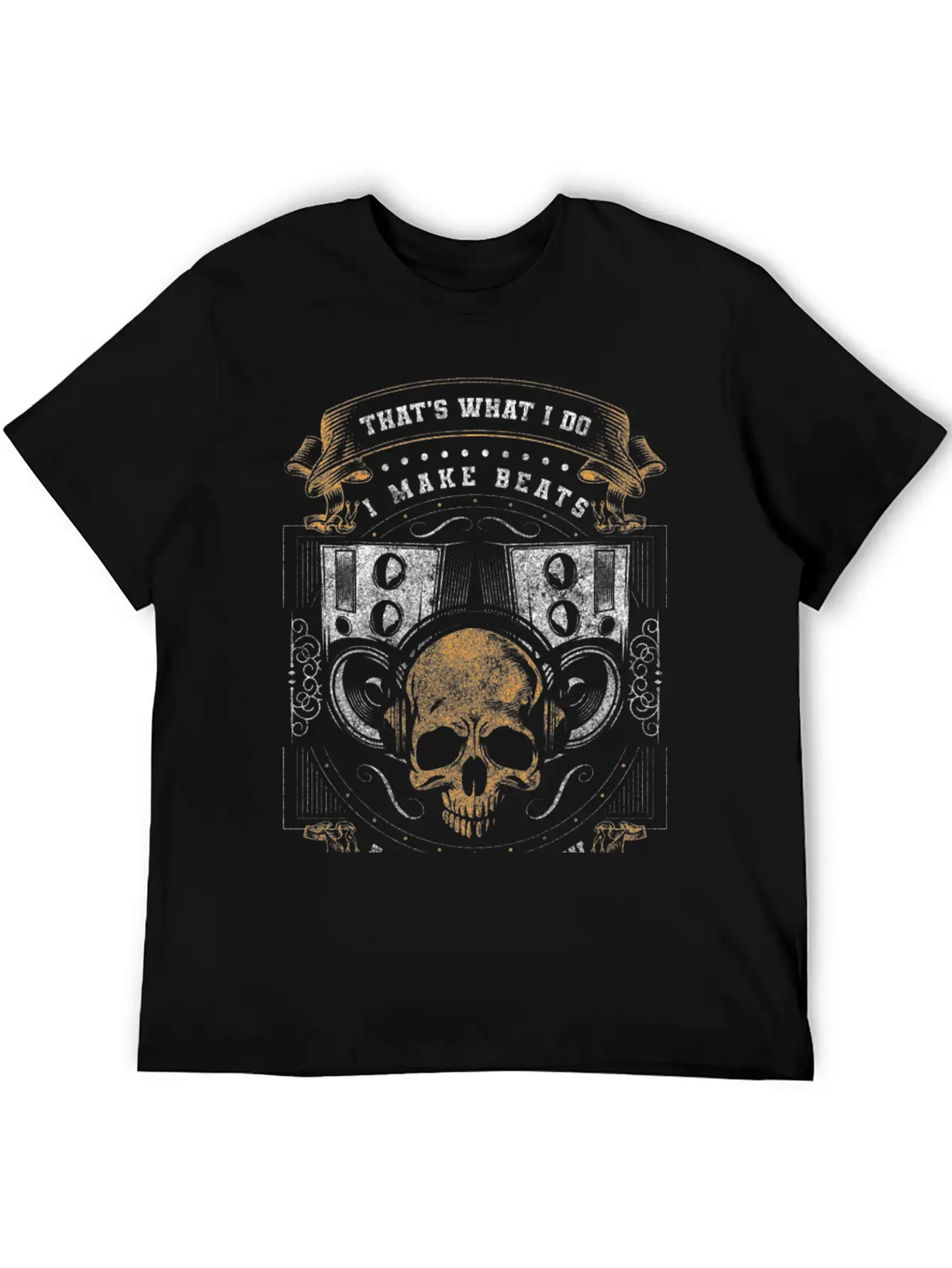 Disc Jockey Music Dancing Life Stylish Everyday T-Shirt – Unisex Basic Cotton Tee