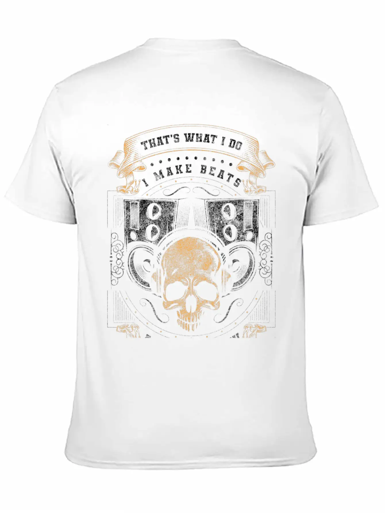 Disc Jockey Music Dancing Life Stylish Everyday T-Shirt – Unisex Basic Cotton Tee