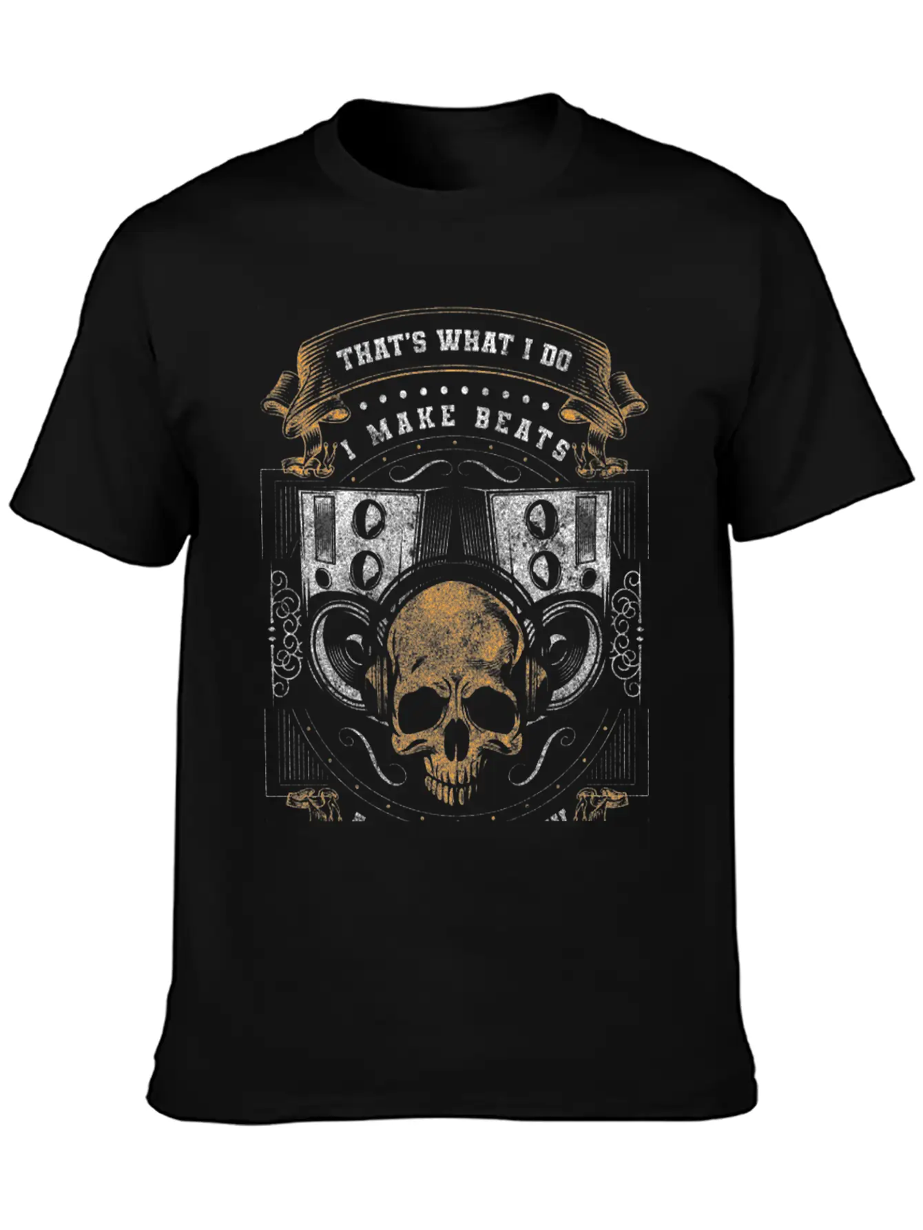 Disc Jockey Music Dancing Life Stylish Everyday T-Shirt – Unisex Basic Cotton Tee
