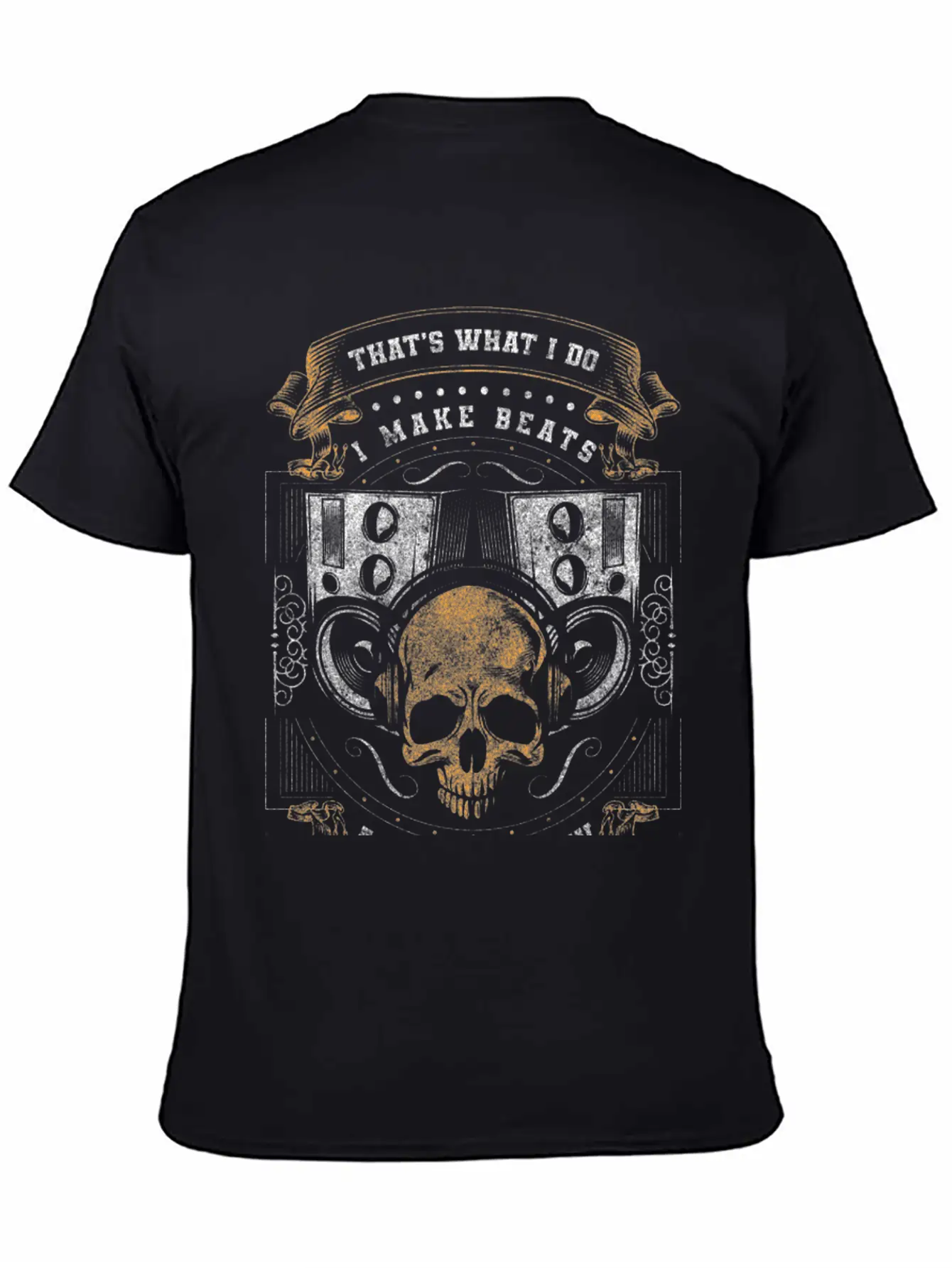 Disc Jockey Music Dancing Life Stylish Everyday T-Shirt – Unisex Basic Cotton Tee