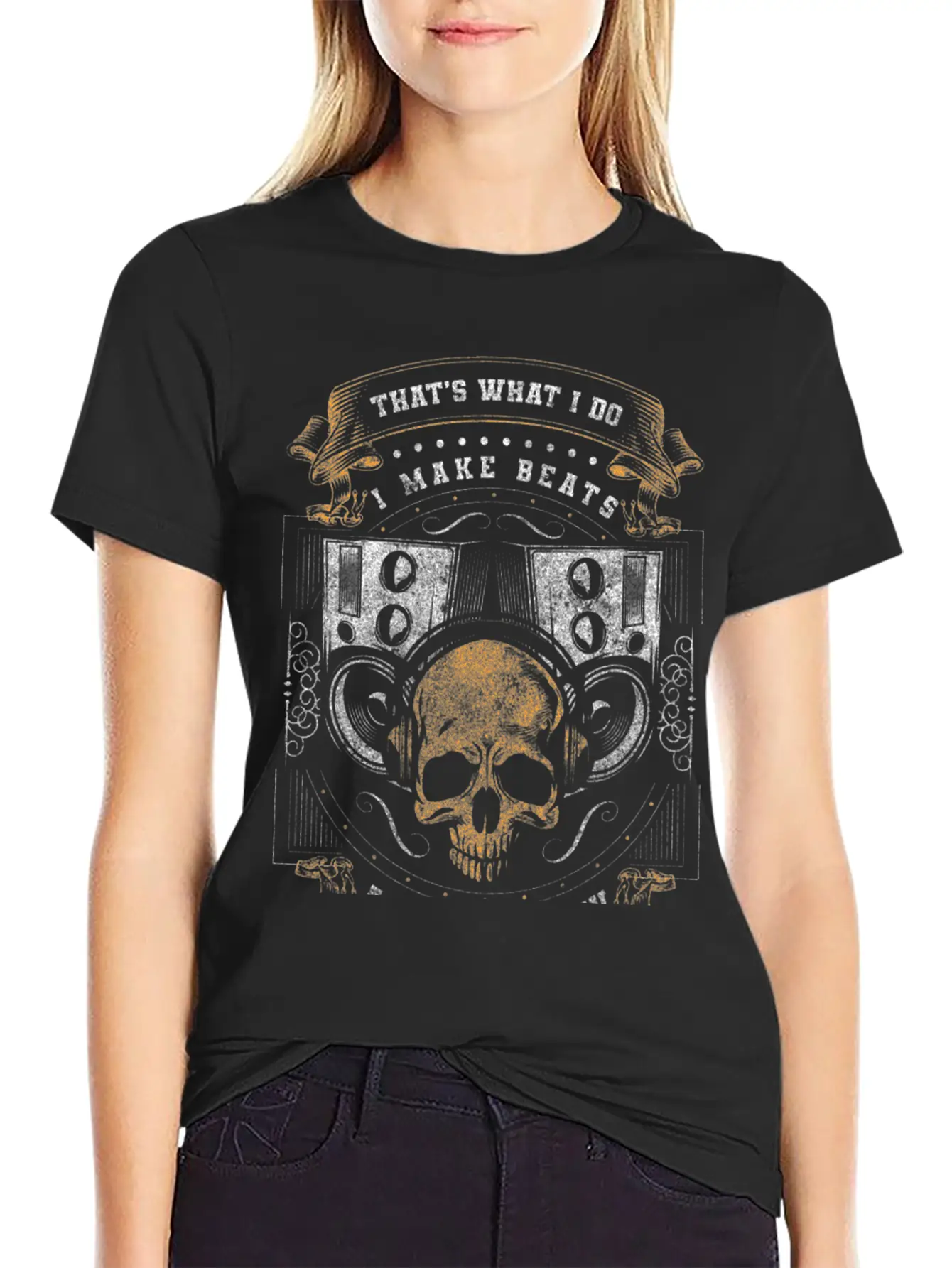Disc Jockey Music Dancing Life Stylish Everyday T-Shirt – Unisex Basic Cotton Tee