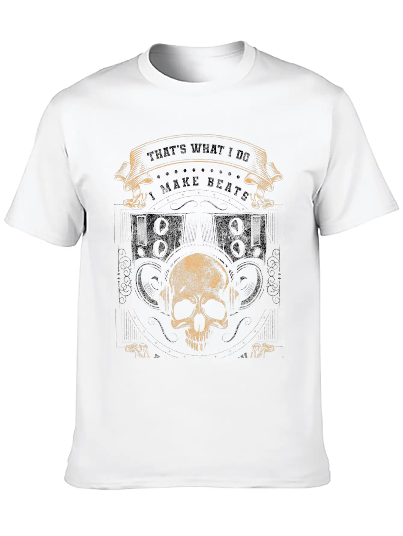 Disc Jockey Music Dancing Life Stylish Everyday T-Shirt – Unisex Basic Cotton Tee