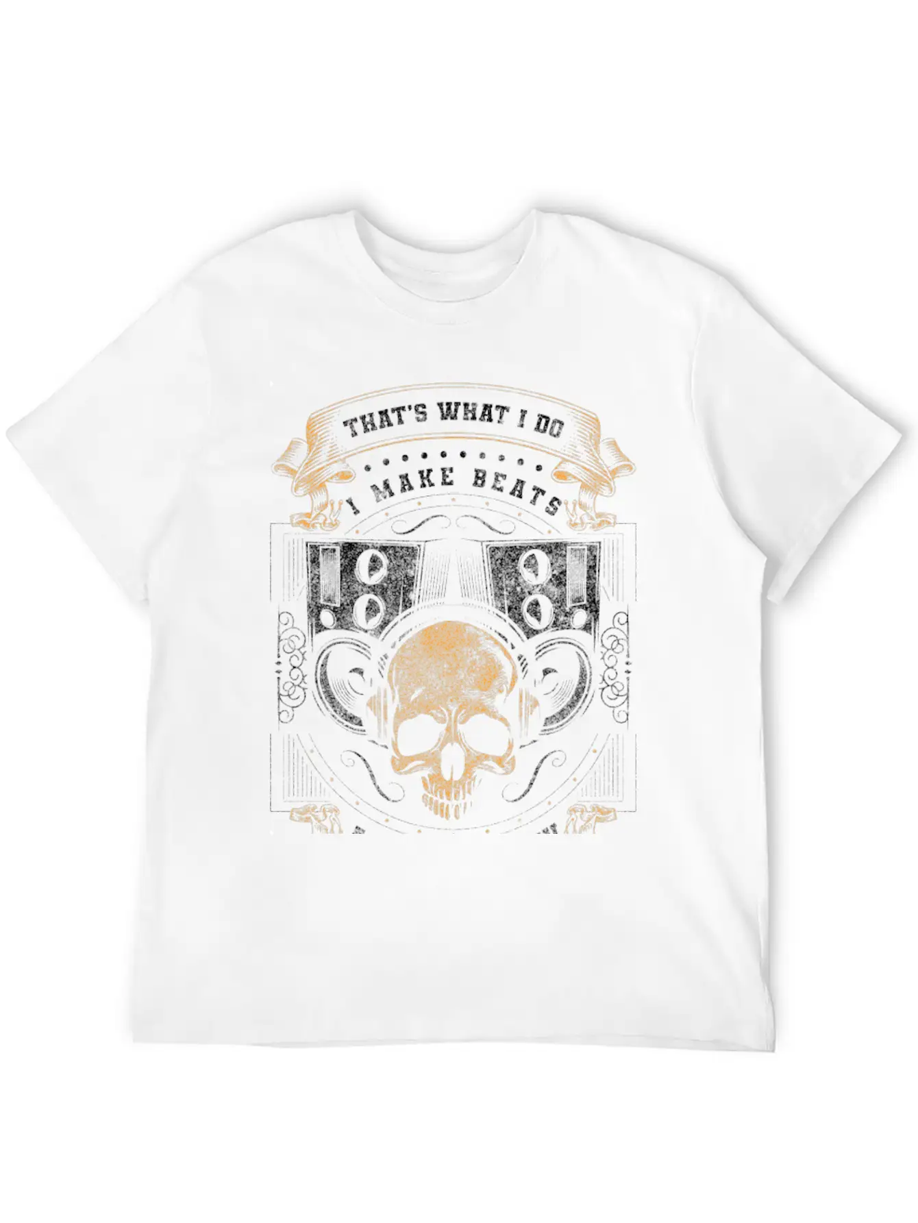 Disc Jockey Music Dancing Life Stylish Everyday T-Shirt – Unisex Basic Cotton Tee