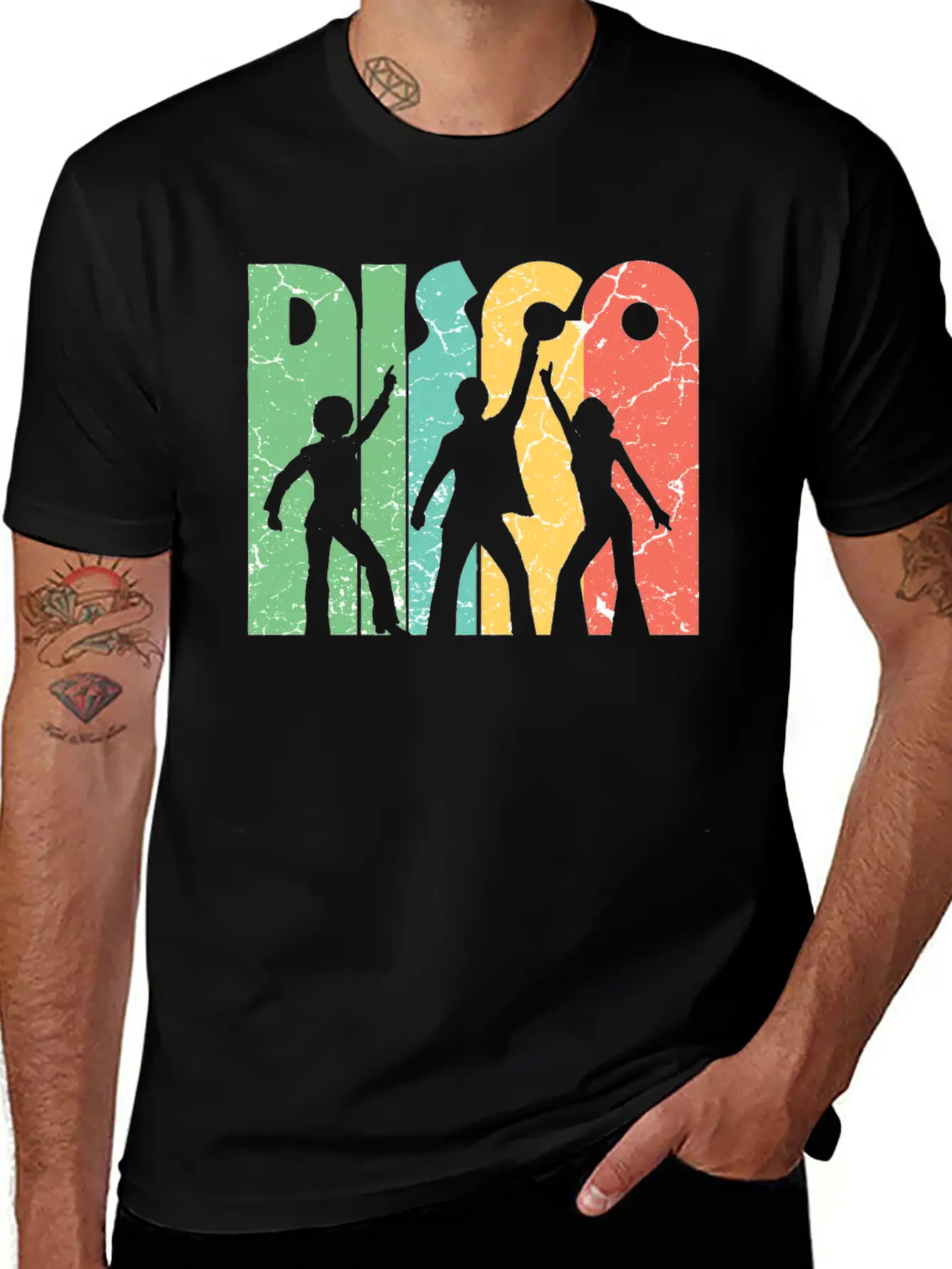 Disco Music Dancing Stylish Everyday T-Shirt – Unisex Basic Cotton Tee
