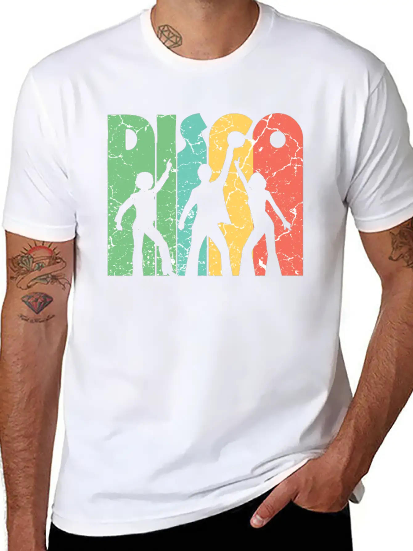 Disco Music Dancing Stylish Everyday T-Shirt – Unisex Basic Cotton Tee
