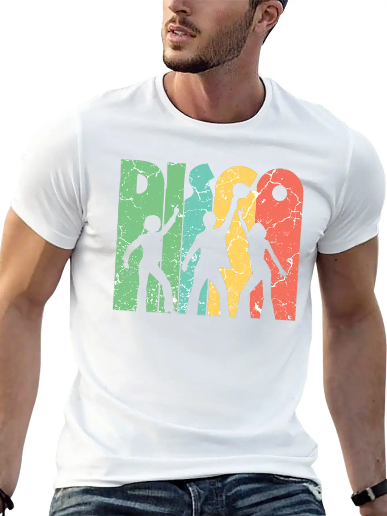 Disco Music Dancing Stylish Everyday T-Shirt – Unisex Basic Cotton Tee