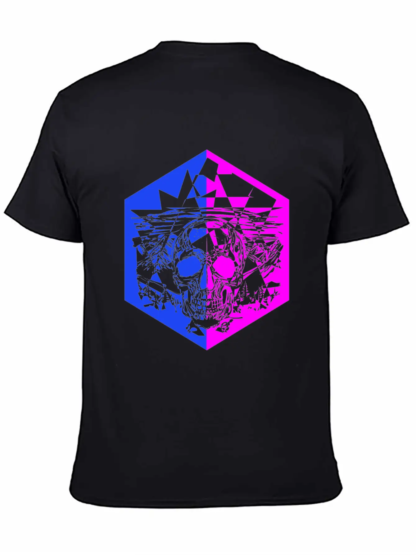 Disco Skull Music Unisex Casual T-Shirt – Clean Design For Daily Comfort