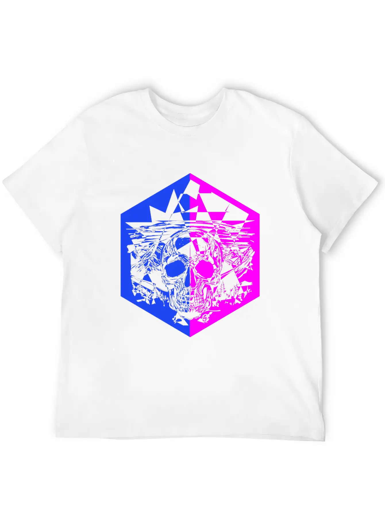 Disco Skull Music Unisex Casual T-Shirt – Clean Design For Daily Comfort
